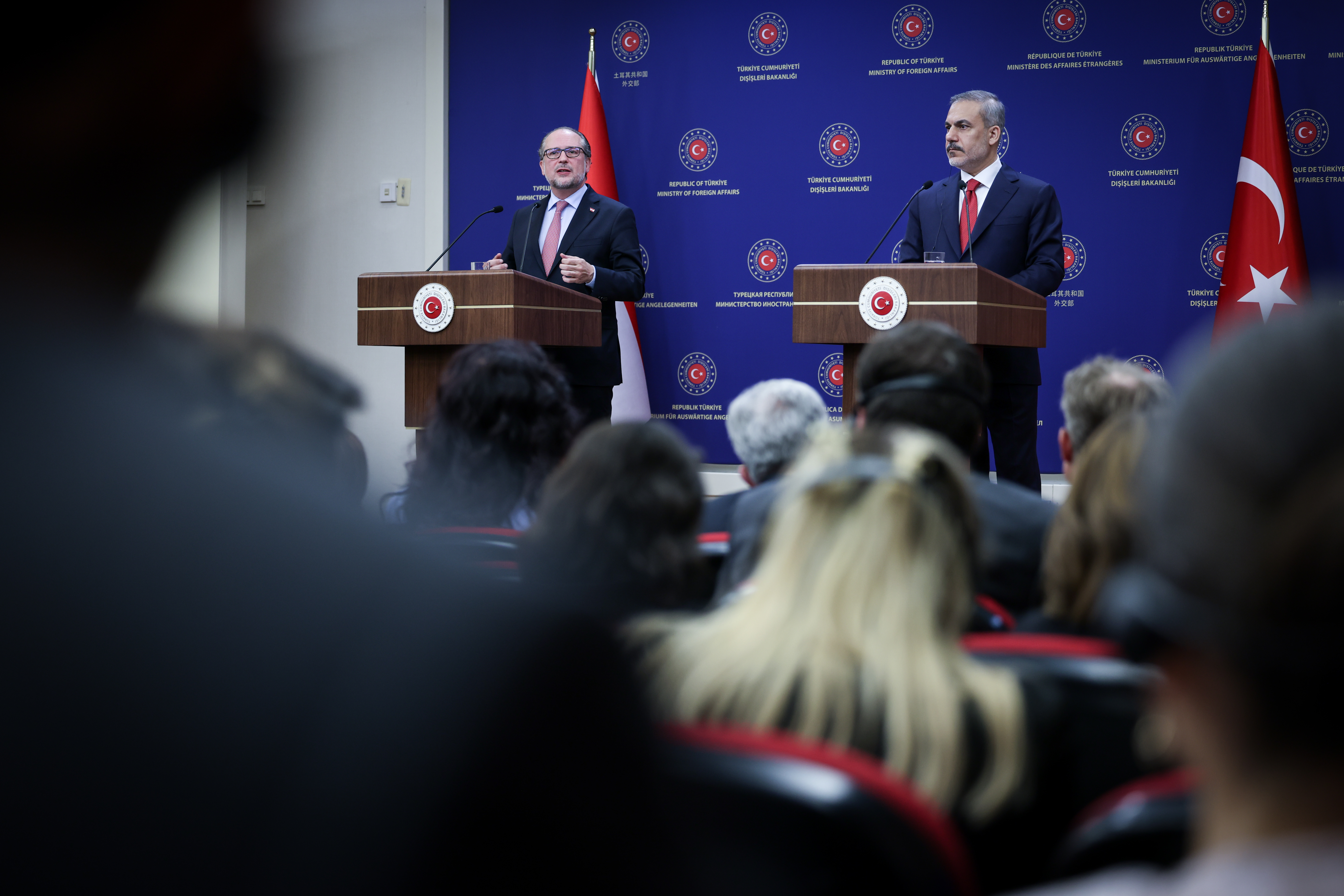FM Hakan Fidan slams his Austrian counterpart: Israel is an occupying power