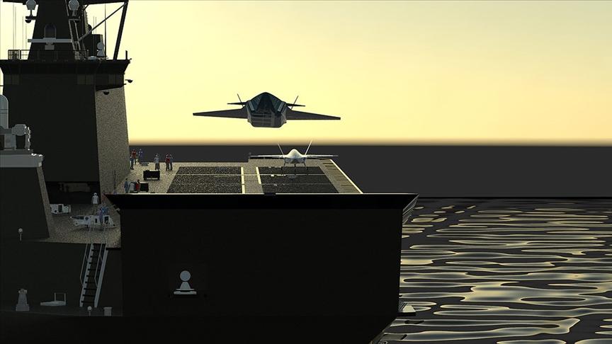 Türkiye's Bayraktar TB3 successfully performs close formation flight with an Akinci UAV