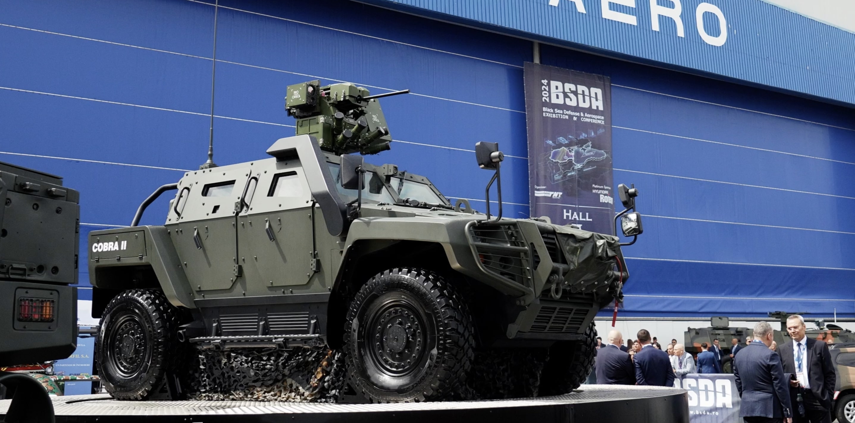 Turkish COBRA II armored vehicles prepare for Romanian deployment