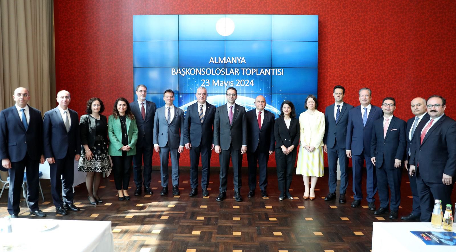 On Thursday in Berlin, Deputy FM Yasin Ekrem Serim held a consultation meeting with Turkish Consuls General serving in Germany. The meeting focused on preparations for the security and well-being of the Turkish national team and citizens during the UEFA Euro 2024 Championship, as well as efforts regarding citizenship applications under the new German Citizenship Law.