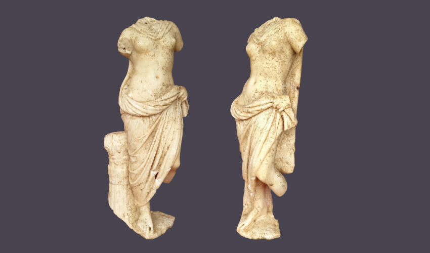 Archaeologists discover 2,000-year-old Zeus, Aphrodite Statues in Türkiye
